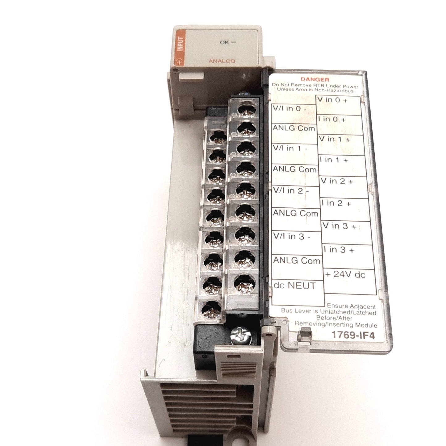 Used Allen Bradley 1769-IF4 Ser. B Compact I/O PLC Analog Input Module 4-Channel