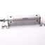 Used SMC NCDGLN32-0200S Pneumatic Cylinder Actuator Bore: 32mm, Stroke: 2" PSI: 145