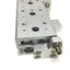 Used SMC MXS12-50A Compact Air Slide Table Dual Rod Bore:12mm, Stroke:50mm Adjustable