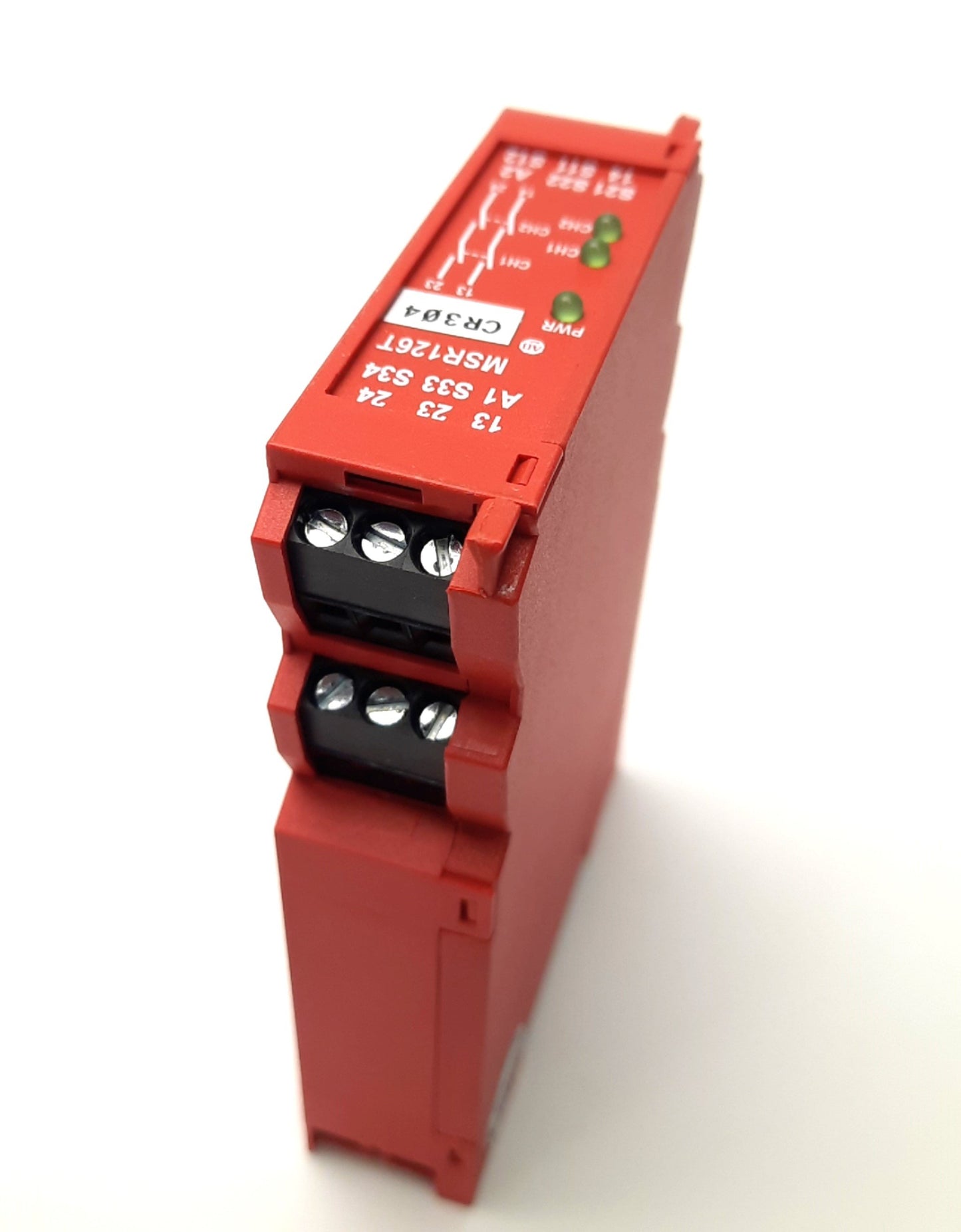 Used Allen Bradley 440R-N23117 Ser A Guardmaster Safety Relay 1x Input NC 24VAC/DC