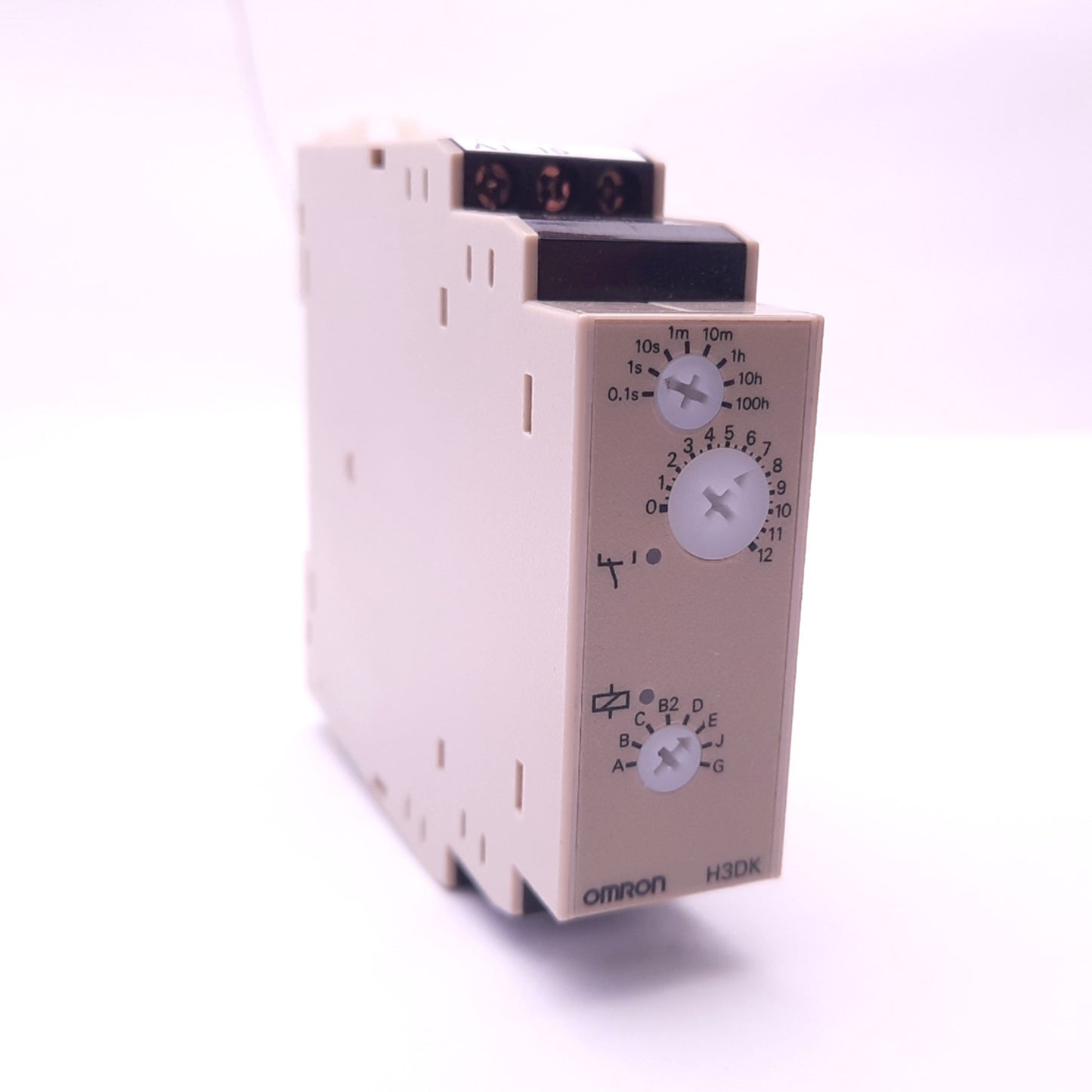 Used Omron H3DK-M1 Solid-State Timer, SPDT Supply: 24-240VAC/DC, 8-Mode