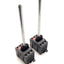 Used Lot of 2 ABB OT16F3 Disconnect Switch with 5" Shaft 20A 600V 10HP, 3-Pole