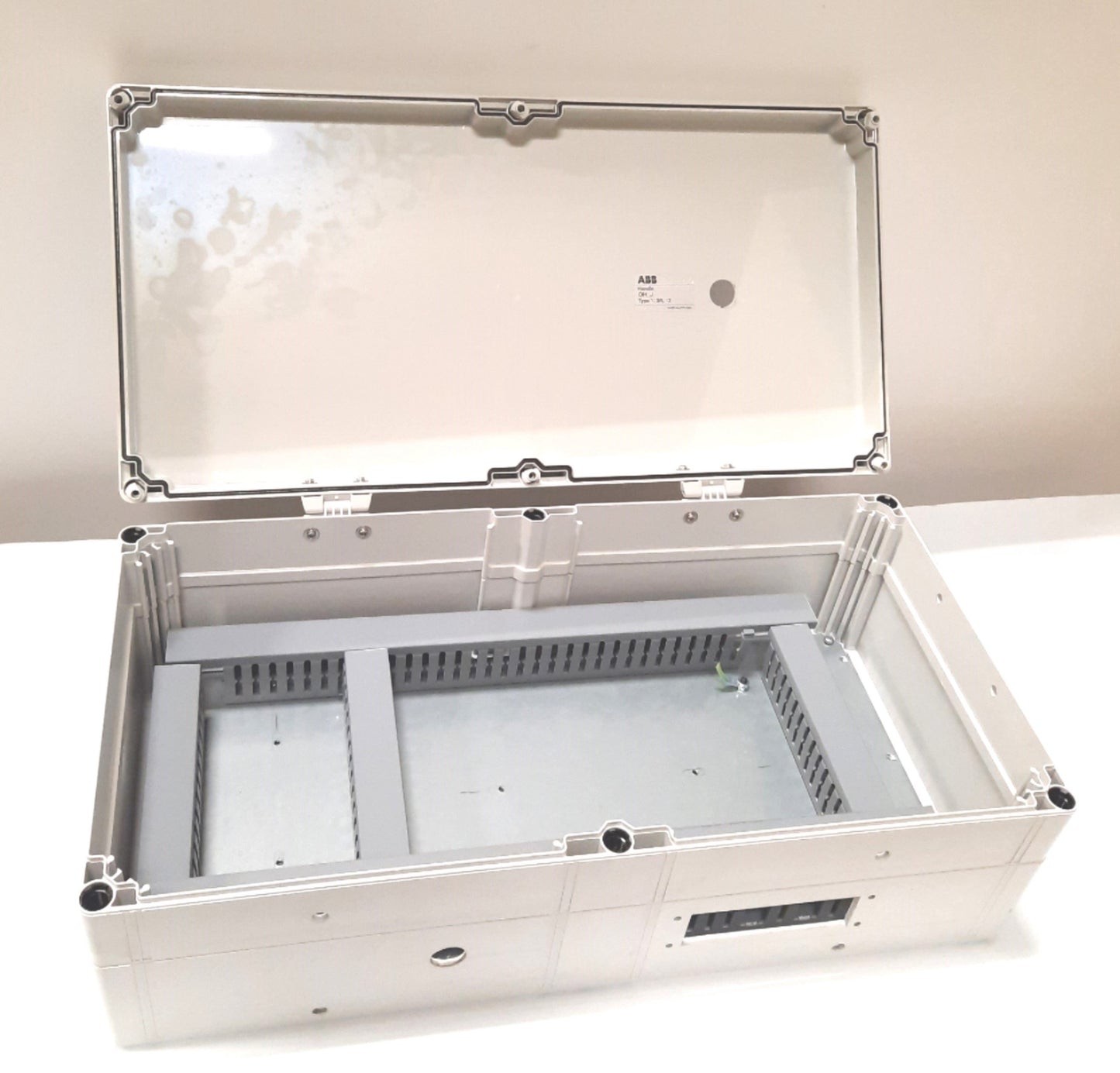 Used Hoffman Q603018PCI Electrical Enclosure Dimensions: 23.15" x 11.34" x 7.5"