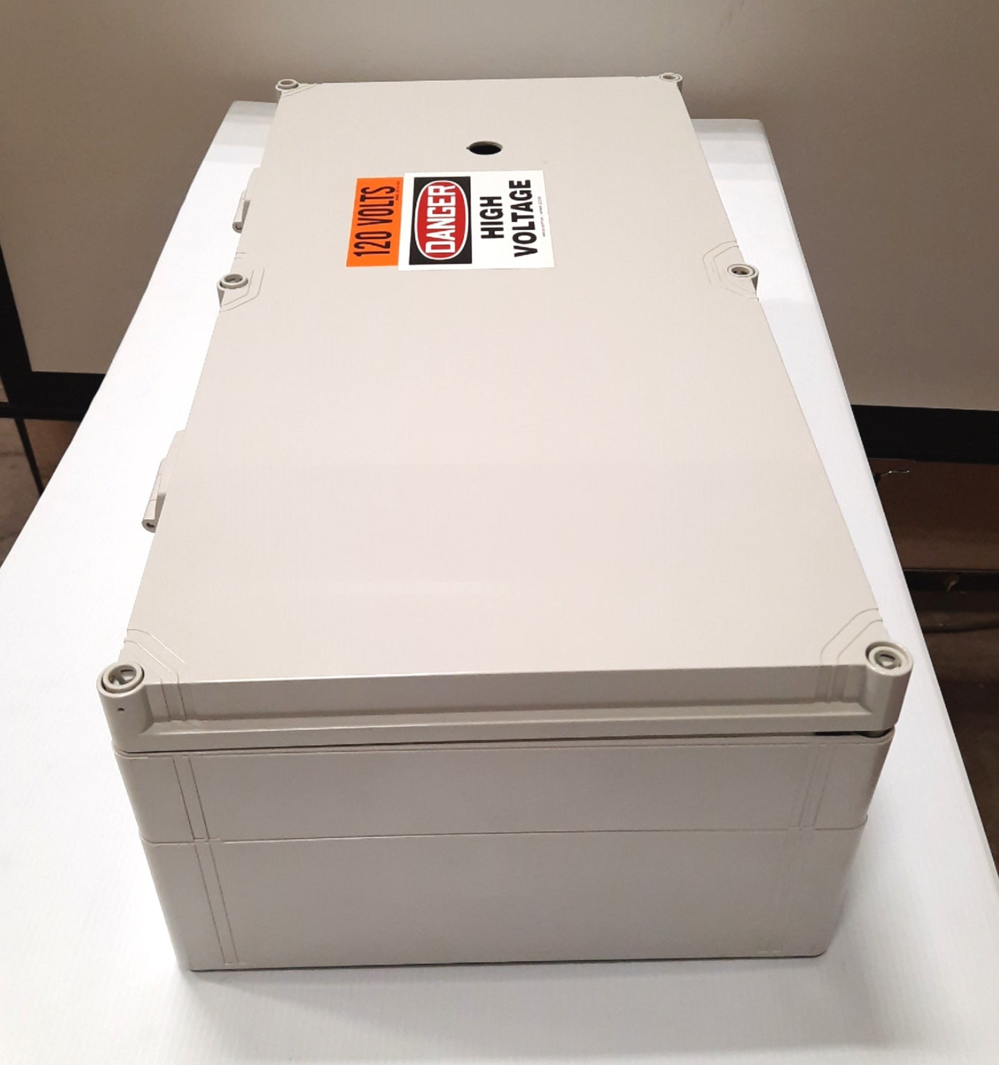 Used Hoffman Q603018PCI Electrical Enclosure Dimensions: 23.15" x 11.34" x 7.5"