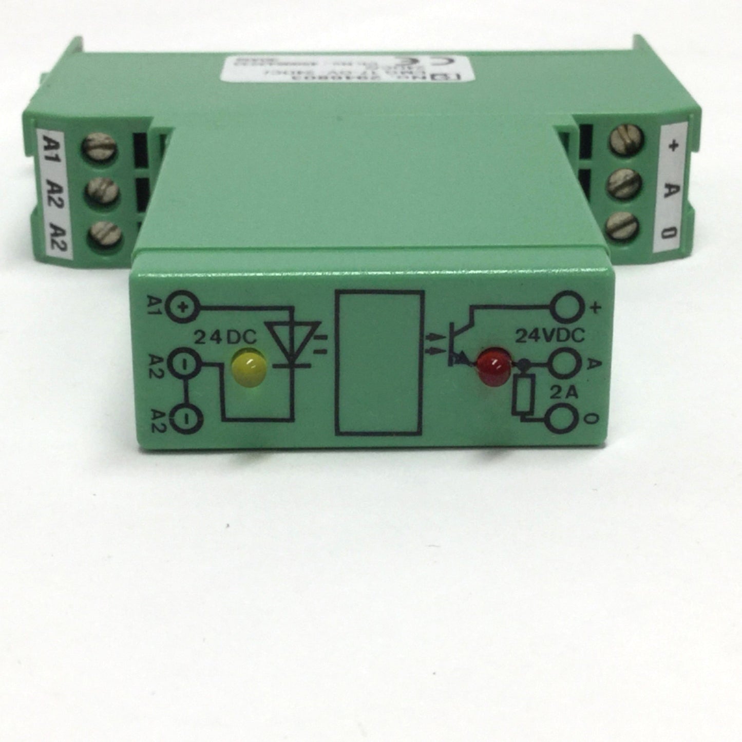 Used Phoenix EMG 17-OV-24DC/24DC/2 SSR Solid State Relay Module 24VDC, 10-30VDC, 2A