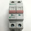 Used Moeller PLSM-D2/2 Xpole Mini Circuit Breaker 2-Pole, 2A, 400VAC, D-Curve Trip