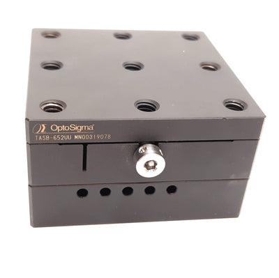 OptoSigma TASB-652UU XY-Axis Dovetail Stage, Travel: 25mm, Load: 15kg, 65 x 65mm