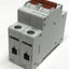Used Moeller PLSM-D4/2 Xpole Mini Circuit Breaker 2-Pole, 4A, 400VAC, D-Curve Trip