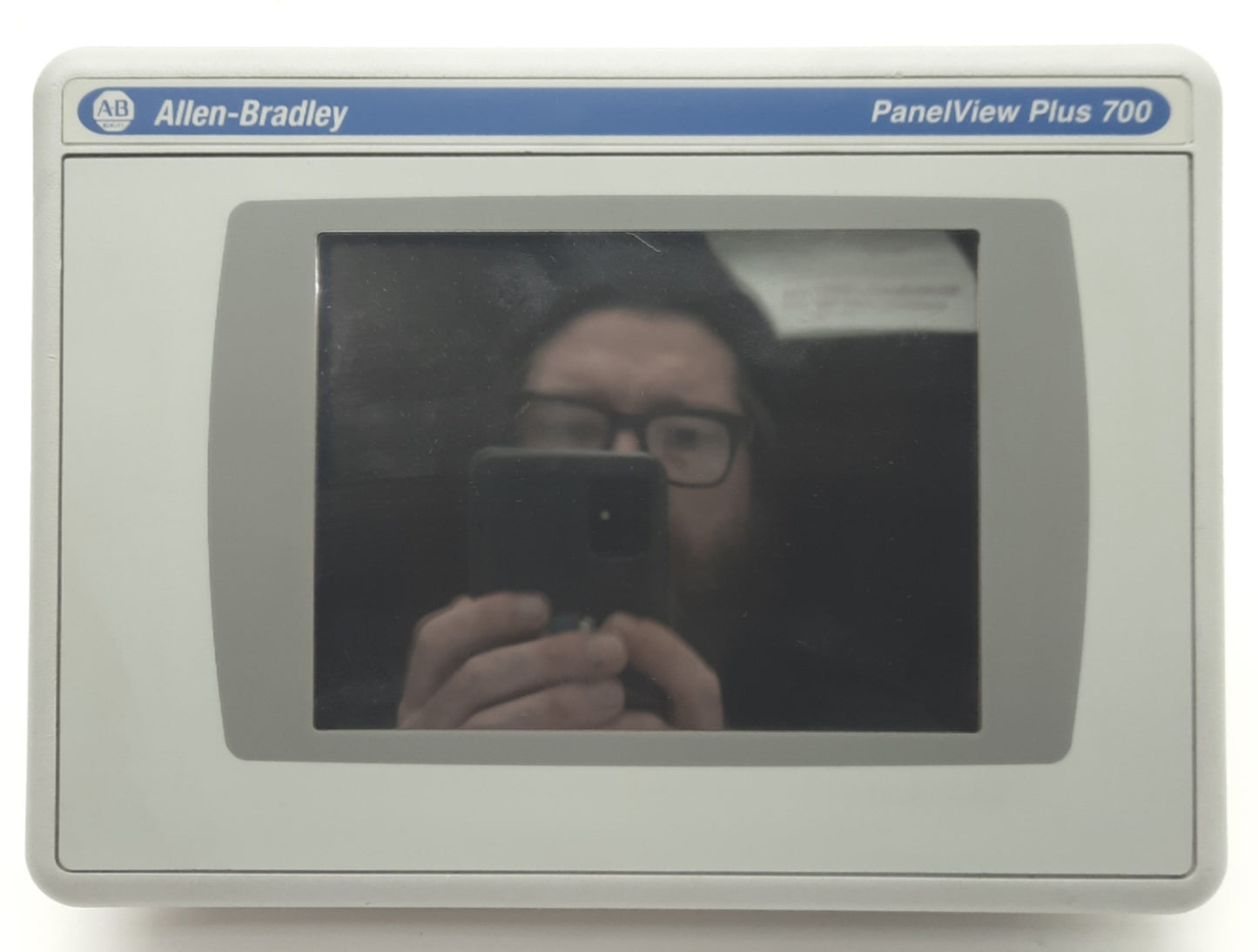 Used Allen Bradley 2711P-T7C4D1 Ser A PanelView Plus 700 HMI, 7", 24VDC