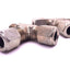 New Lot of 2 Parker 8MRT8R-B Tube Fitting 1/2" A-LOK Male Run Tee 1/2" NPT