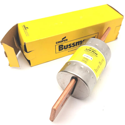 Used Bussmann LPJ-400SP Low Peak Dual Element Blade Body Fuse, 600VAC/300VDC, 400A