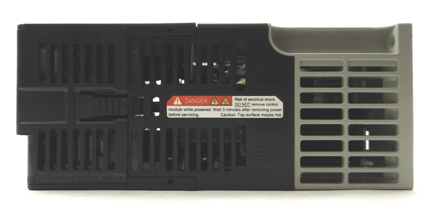 Used Allen Bradley 25B-B5P0N104 Ser A Powerflex 3PH AC Drive 1HP 0-230VAC 5A 220VAC