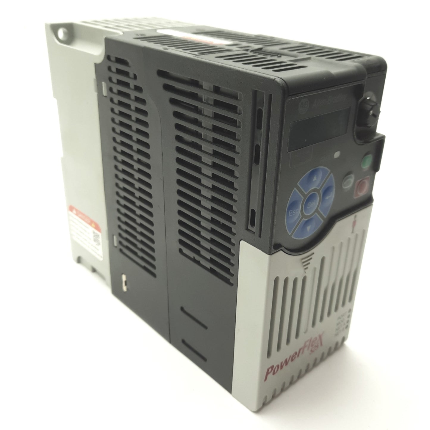 Used Allen Bradley 25B-B5P0N104 Ser A Powerflex 3PH AC Drive 1HP 0-230VAC 5A 220VAC