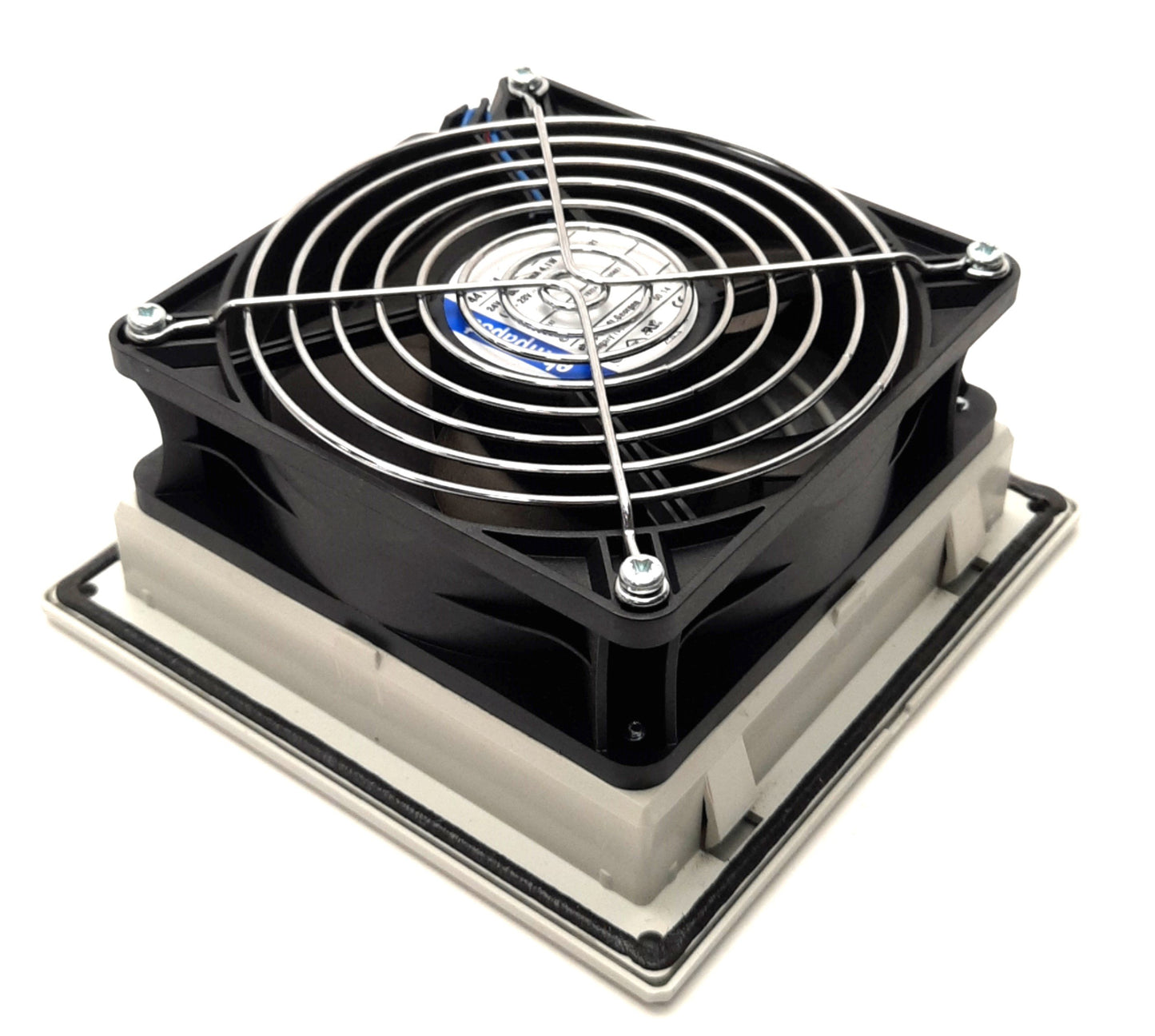 Used Hoffman Pentair SF0524414 5" Enclosure Cooling Filter Fan, 24VDC, 3050RPM