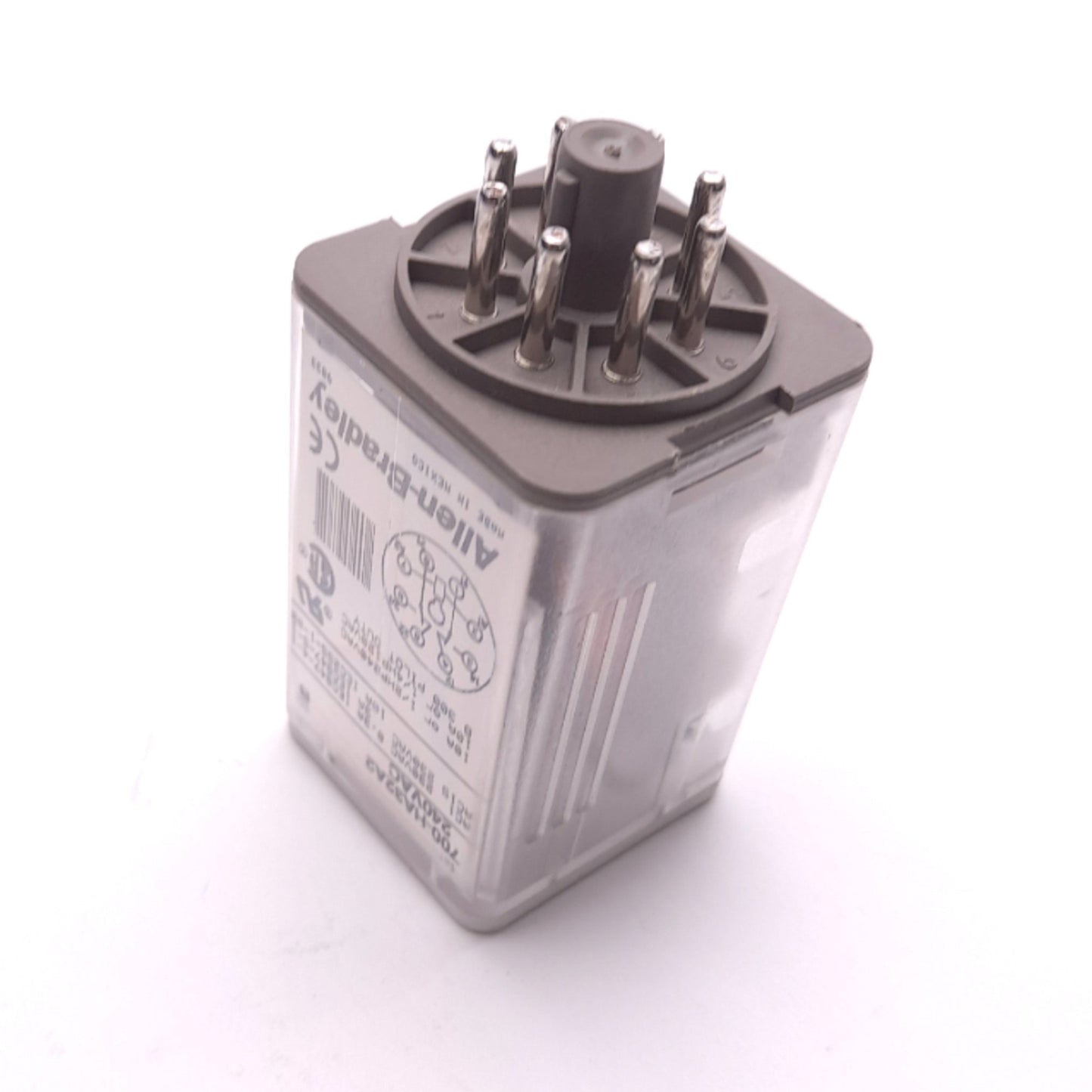 Used Lot of 4 Allen-Bradley 700-HA32A2 Relay, Coil: 240VAC, Contact: 240VAC 10A DPDT