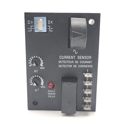 Used ABB ECS41BC-SSAC Current Monitoring Relay 2-20A Trip, 0.5-50Sec Delay