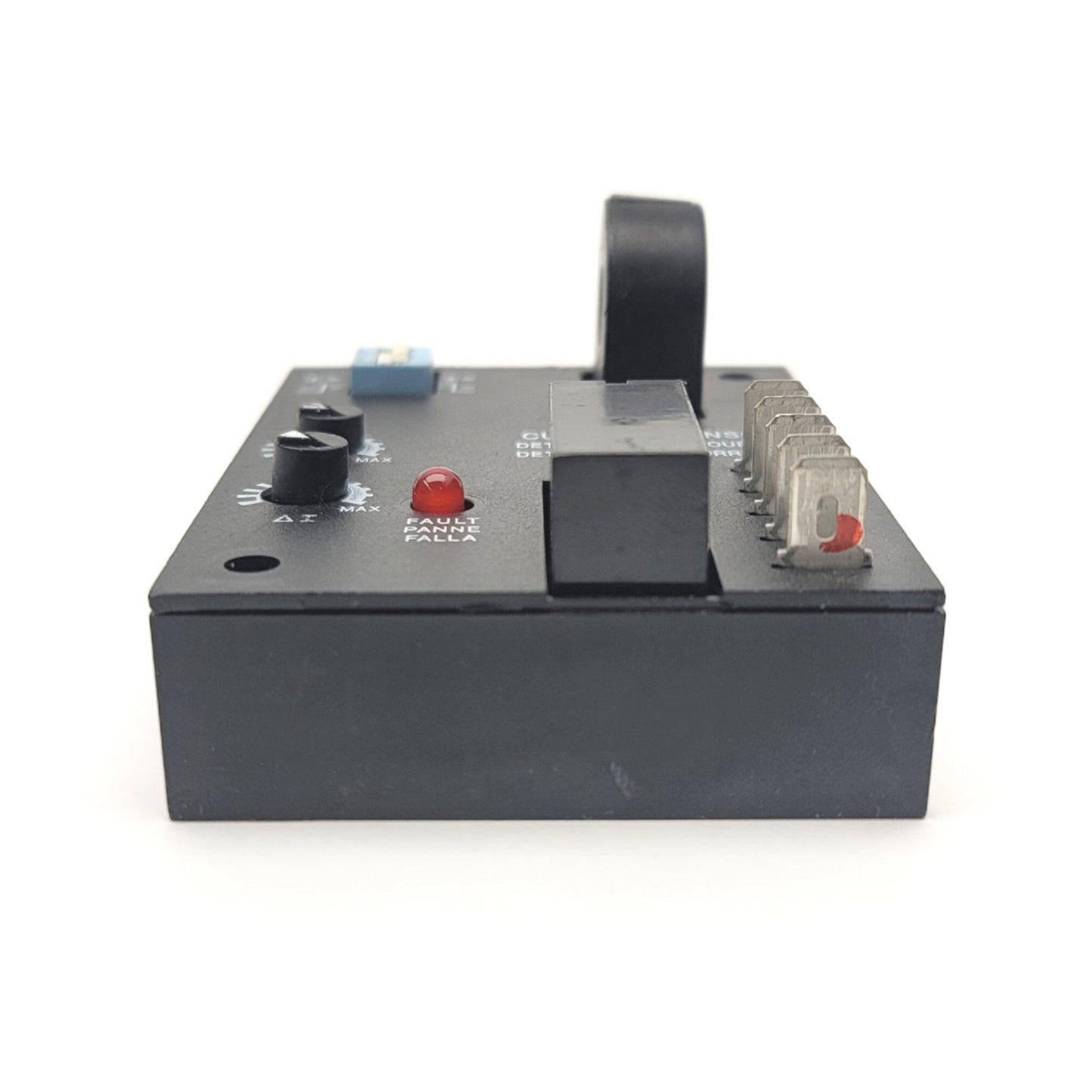 Used ABB ECS41BC-SSAC Current Monitoring Relay 2-20A Trip, 0.5-50Sec Delay