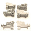 Used Lot of 22 Allen-Bradley 1492-LS2-3 Spring Clamp Sensor Terminal Block Bases 300V