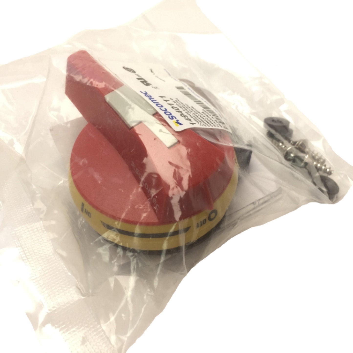 New Socomec 14940111 Rotary Handle On Off Round External Front Mount, 2-Position S0