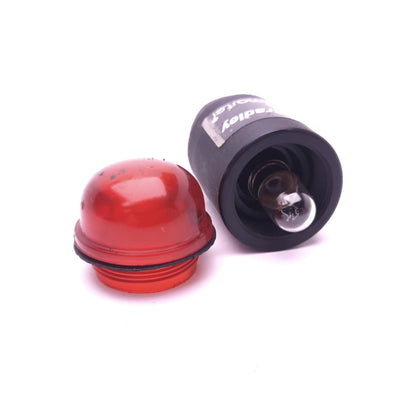Used Allen-Bradley 440A-A17125 Conduit Pilot Light Red, Interlock Switch Accessory