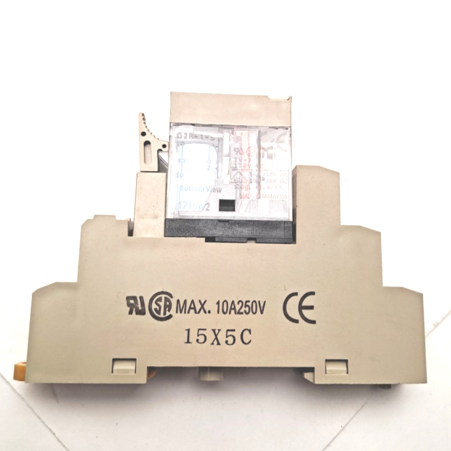Used Lot of 2 Omron G2R-1-1(S) Power Relay Coil: 24VDC Contact: 250VAC 10A SPDT