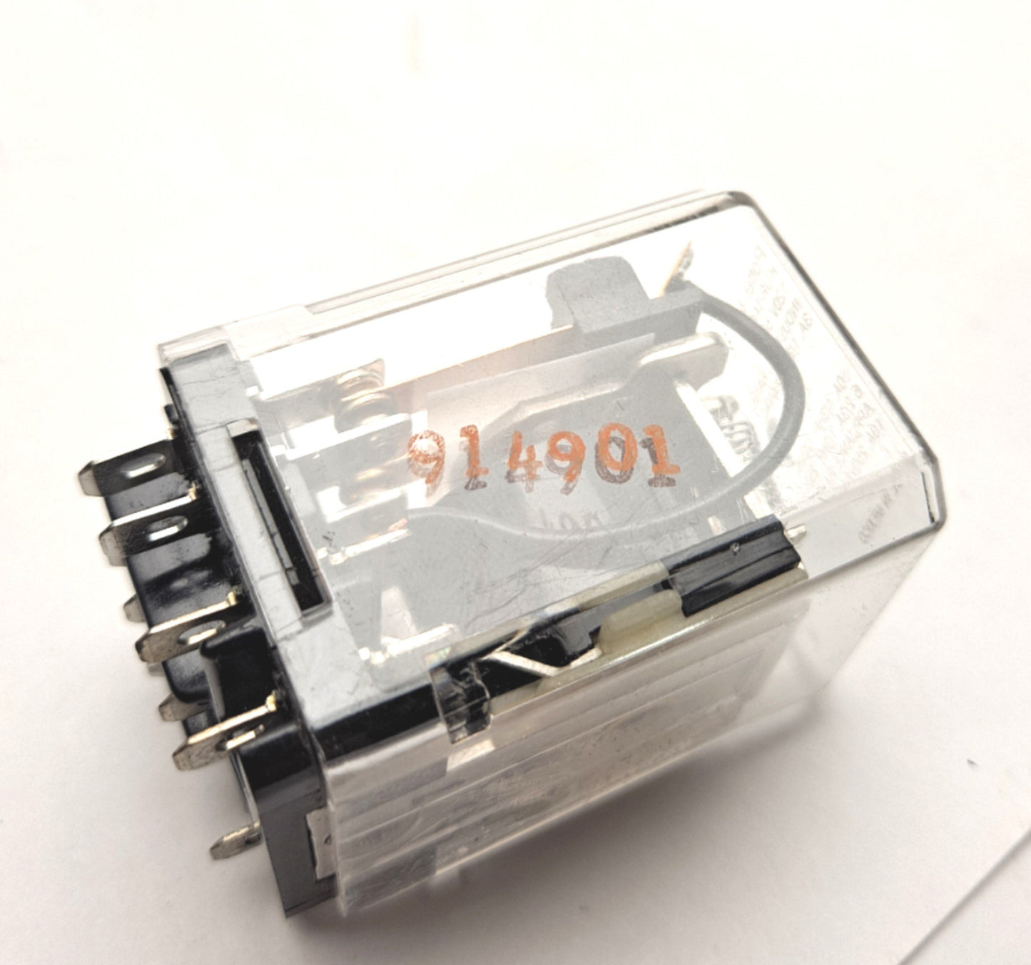 Used Potter & Brumfield KUP-14A15-120 Relay Coil: 120VAC Contact: 250VAC 10A 3PDT