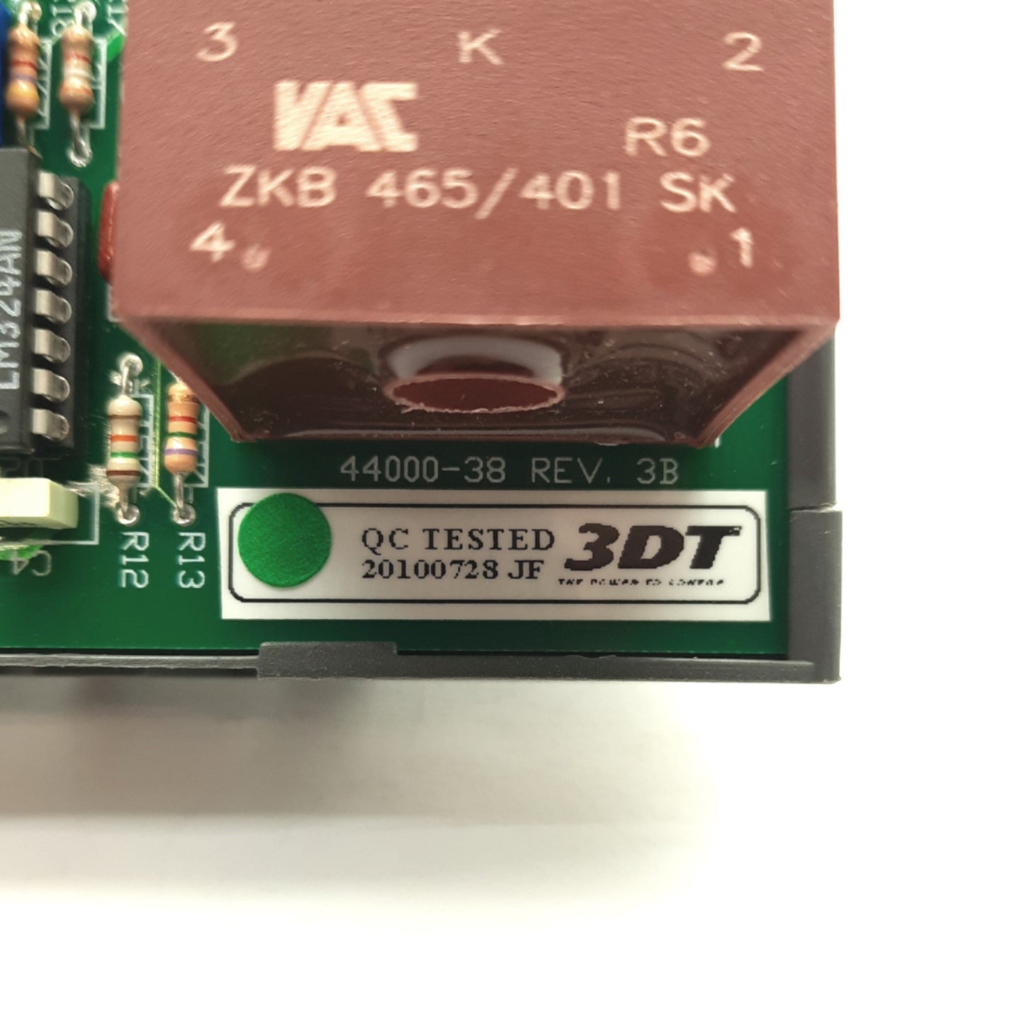 Used 3DT 44000-38 Rev 3B Control/Monitoring Board for 10031-37 TubeDyne Corona System