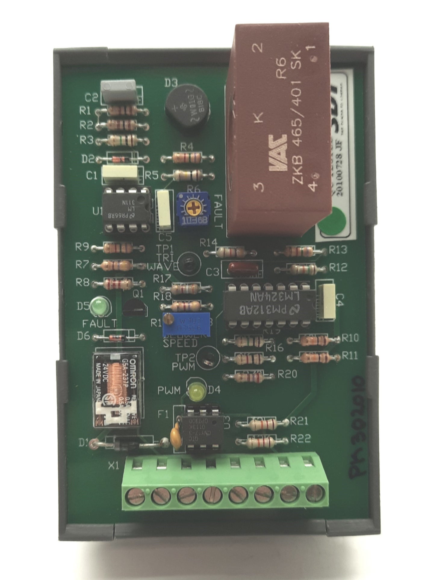 Used 3DT 44000-38 Rev 3B Control/Monitoring Board for 10031-37 TubeDyne Corona System