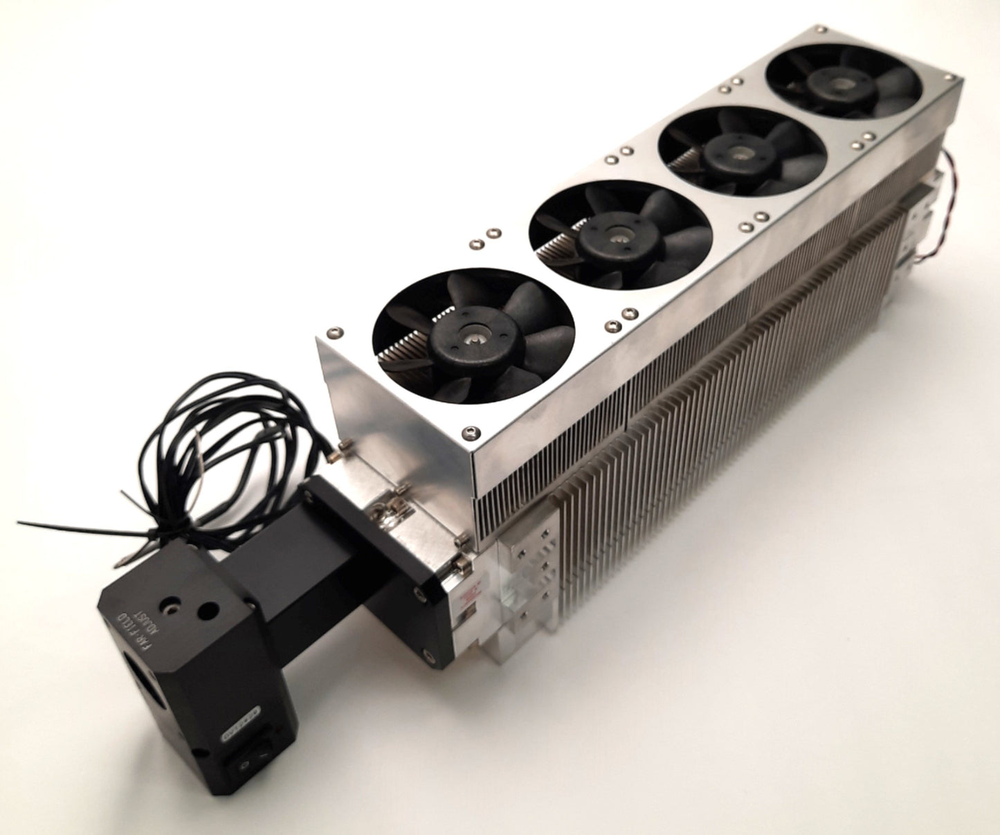 Used Coherent C-30 CO2 Laser Head w/ Shutter 30W Output 10.6µm RJ45 I/O, 48VDC 12A