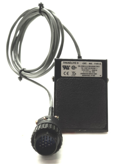 Used 3DT Foot Pedal, 6' Long for 10031-37 TubeDyne Cath Corona Treating System