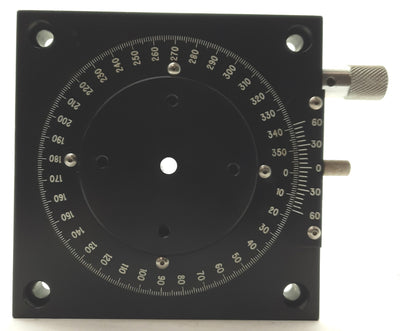 Parker 10000 Rotary Positioner/Table 2 3/4" 6arc-min 360 .25"Aperture 25lb Load