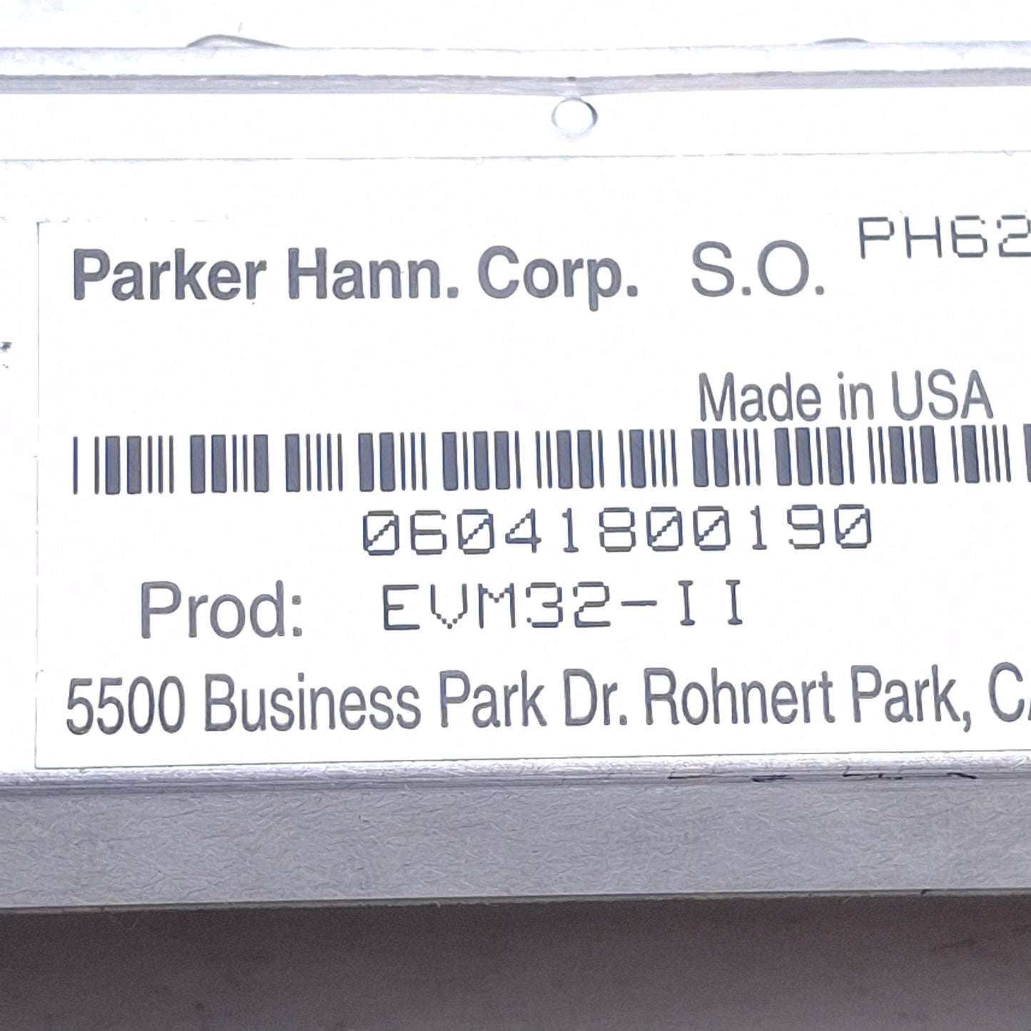 Used Parker EVM32-II Compumotor Expansion I/O Module Baseboard, 4x SIM Slot, 15-Pin
