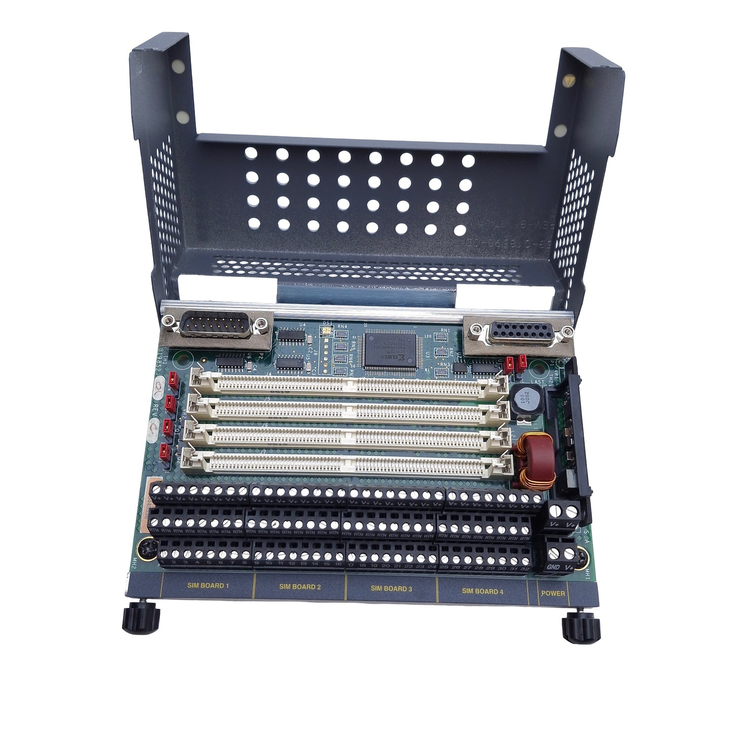 Used Parker EVM32-II Compumotor Expansion I/O Module Baseboard, 4x SIM Slot, 15-Pin