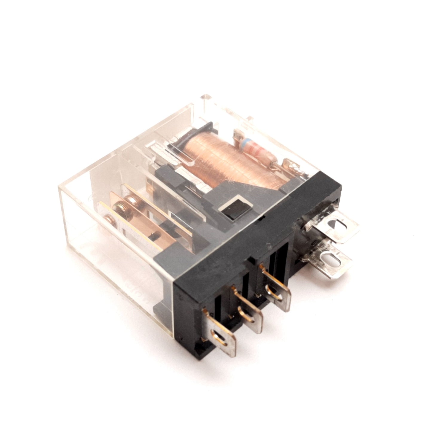 Used Lot of 7 Omron G2R-1-SND Power Relay, Coil: 30VDC, Contact: 250VAC, 10A SPDT
