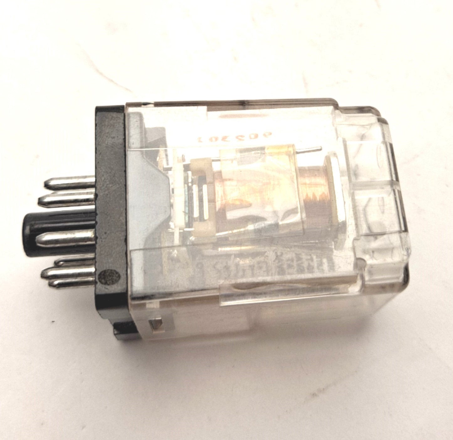 Used Potter & Brumfield R10-T1P2 Relay Coil: 115VAC, Contact: 2A, 28VDC, 120VAC, DPDT