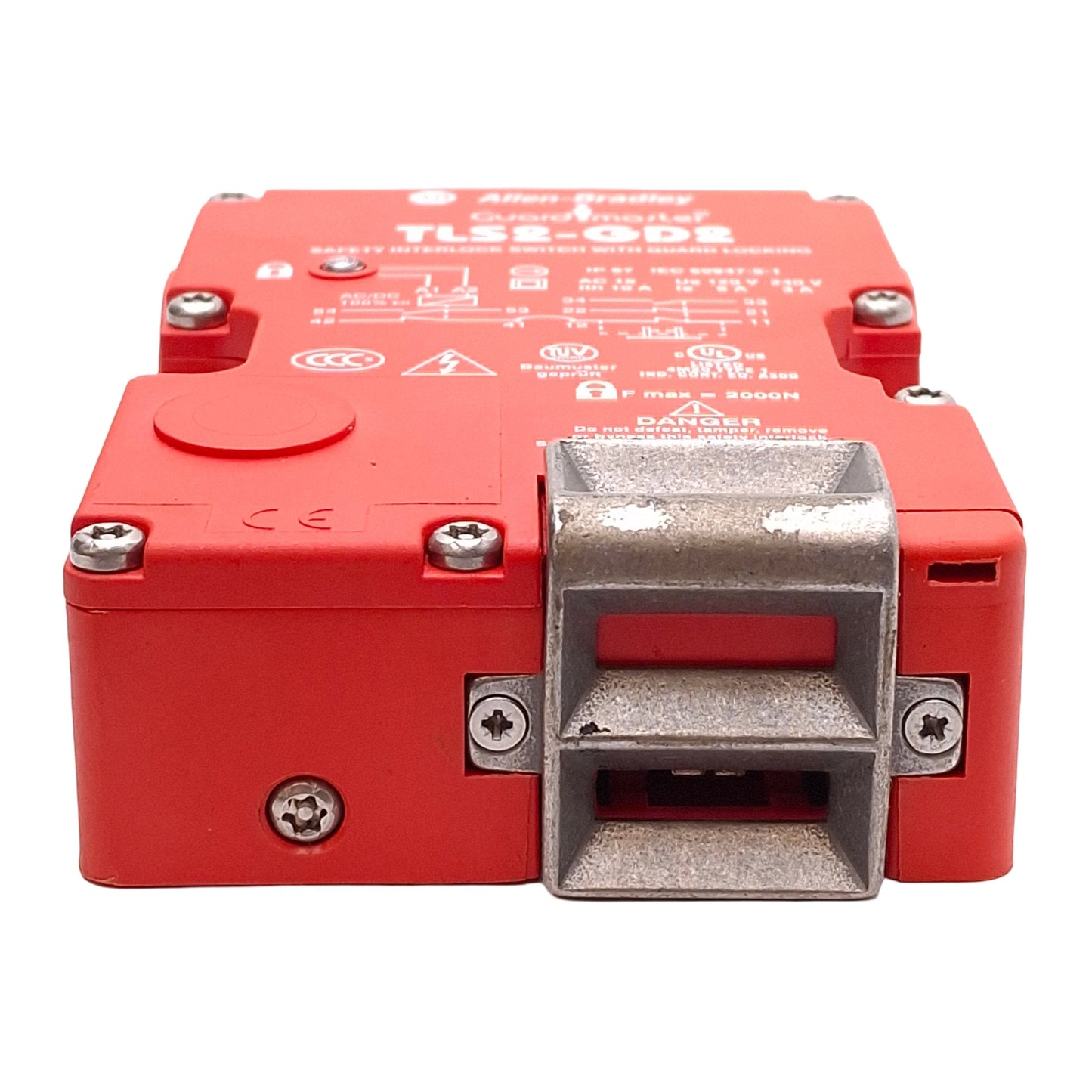 Used Allen Bradley 440G-T27177 TLS-GD2 Guardmaster Safety Interlock 2x NC 1x NO 24V