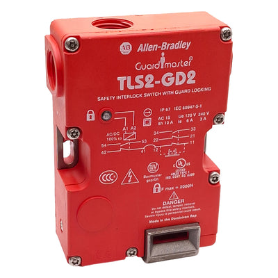 Used Allen Bradley 440G-T27177 TLS-GD2 Guardmaster Safety Interlock 2x NC 1x NO 24V