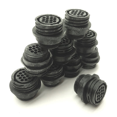 New Lot of 10 TE Connectivity 206043-3 Circular Connector Housing CPC 14-Pin Size-17