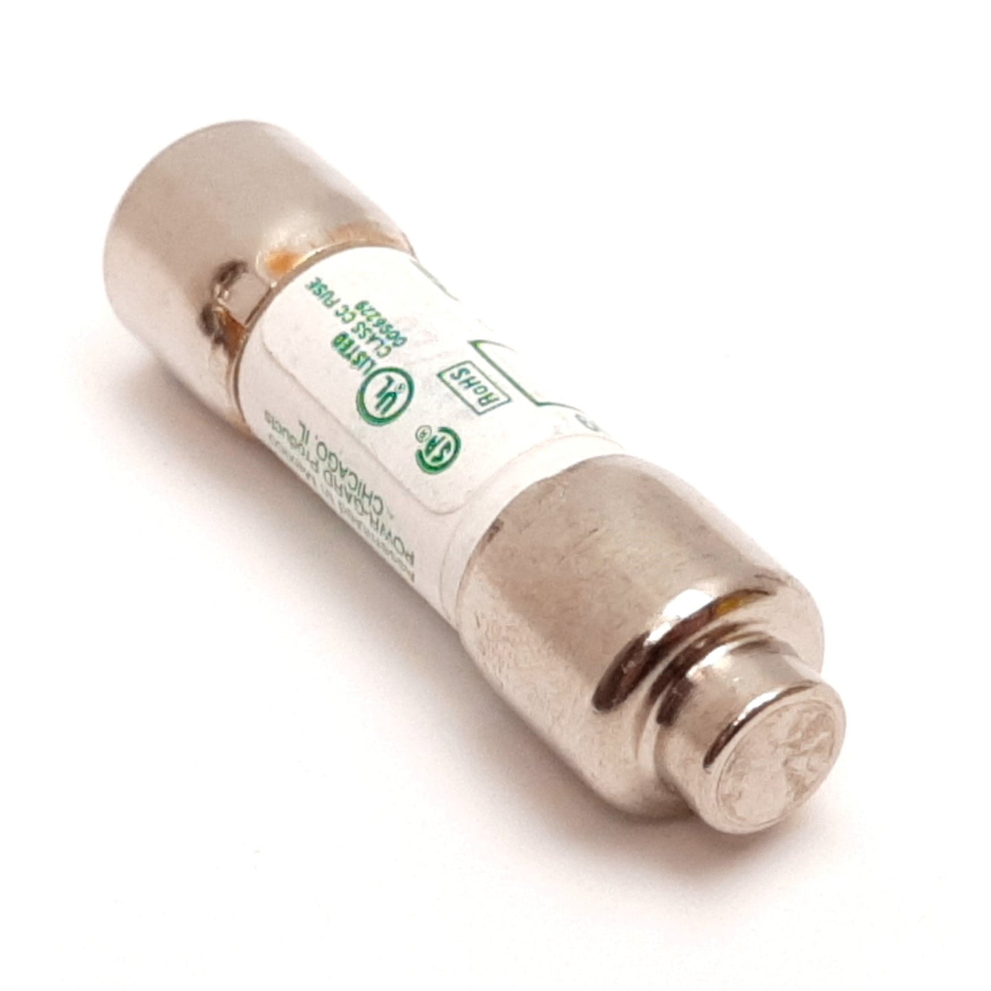 Used Lot of 2 Littelfuse CCMR 30A Time-Delay Fuse, Class CC, 30A 600VAC, 1.5" x 0.4"