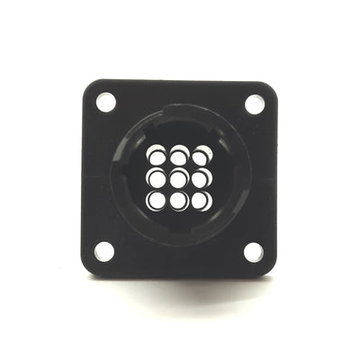 New Lot of 10 TE Connectivity 206705-1 Circular Connector Housing, 9-Pin, Size 13