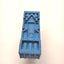 Used Finder 55.34.9.024.0040 Relay Coil: 24VDC Contact: 250V 5A 4PDT with Base