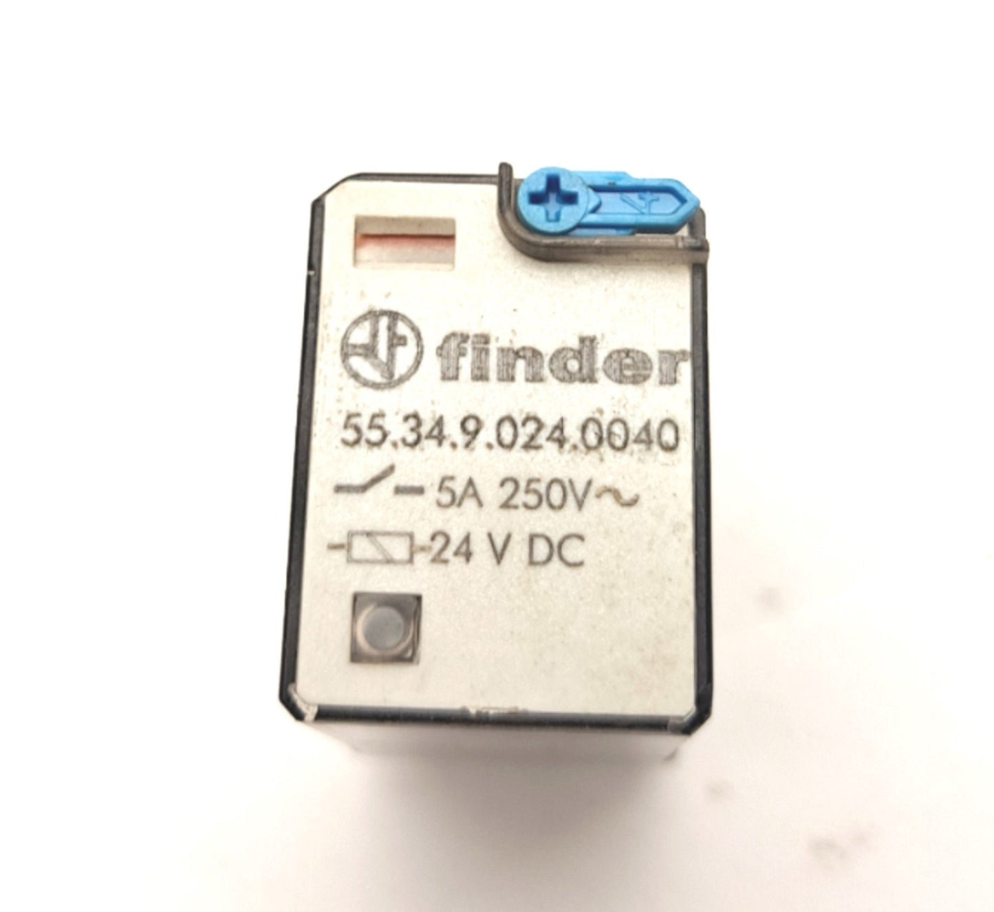 Used Lot of 3 Finder 55.34.9.024.0040 Relay Coil: 24VDC Contact: 250V 5A 4PDT