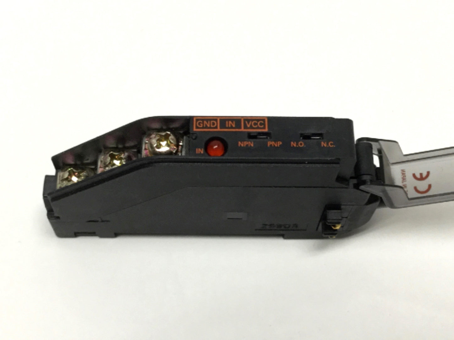 Used Omron E39-TM1 Fiber Optic Amplifier Communication Terminal Block Unit NPN-PNP