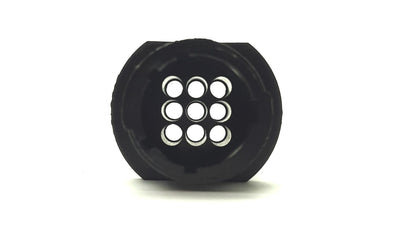 New Lot of 8 TE Connectivity 206705-2 Circular Connector Housing, 9-Pin, Size 13