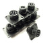 New Lot of 8 TE Connectivity 206430-1 Circular Connector Housing, 4-Pin, Size 11
