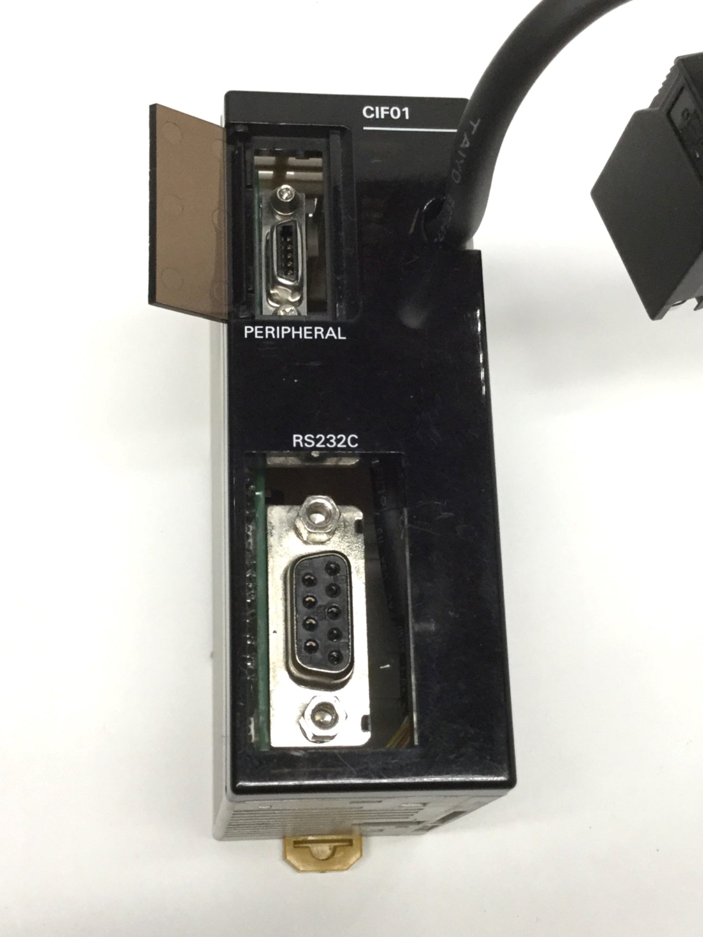 Used Omron CPM2C-CIF01 Communication Interface Adapter, Peripheral Port to RS-232C
