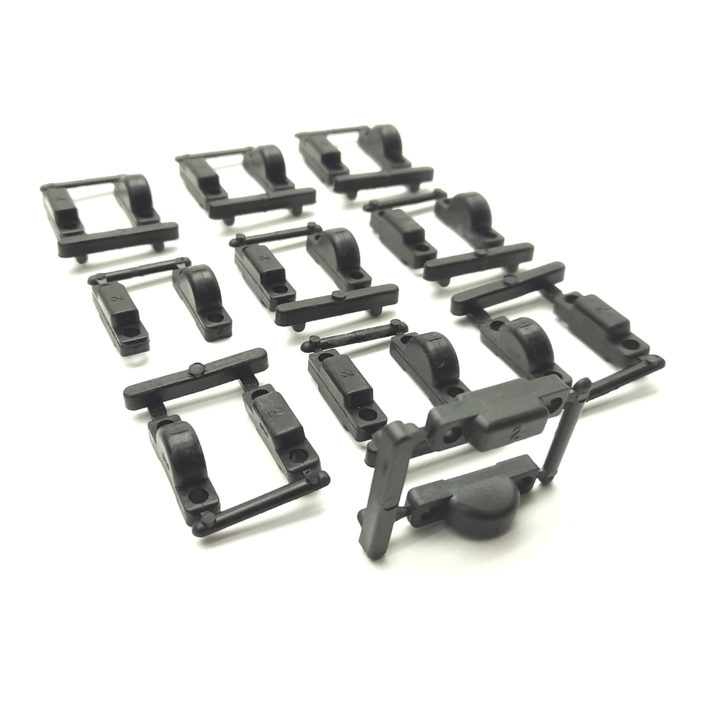 New Lot of 10 TE Connectivity Circular Connector Strain Relief Clamp Inserts Size 11