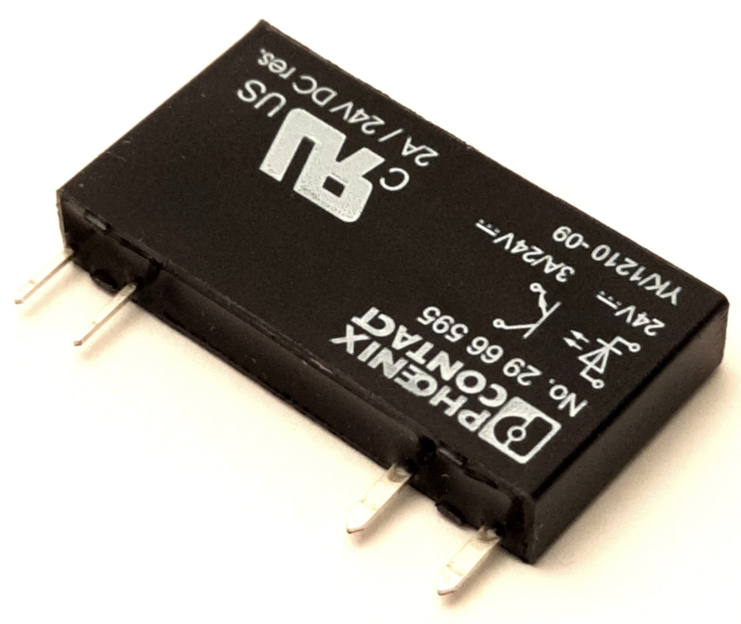 Used Phoenix Contact 29 66 595 29-66-595 Mini Solid State Relay 24v DC 3A, OPT-24DC