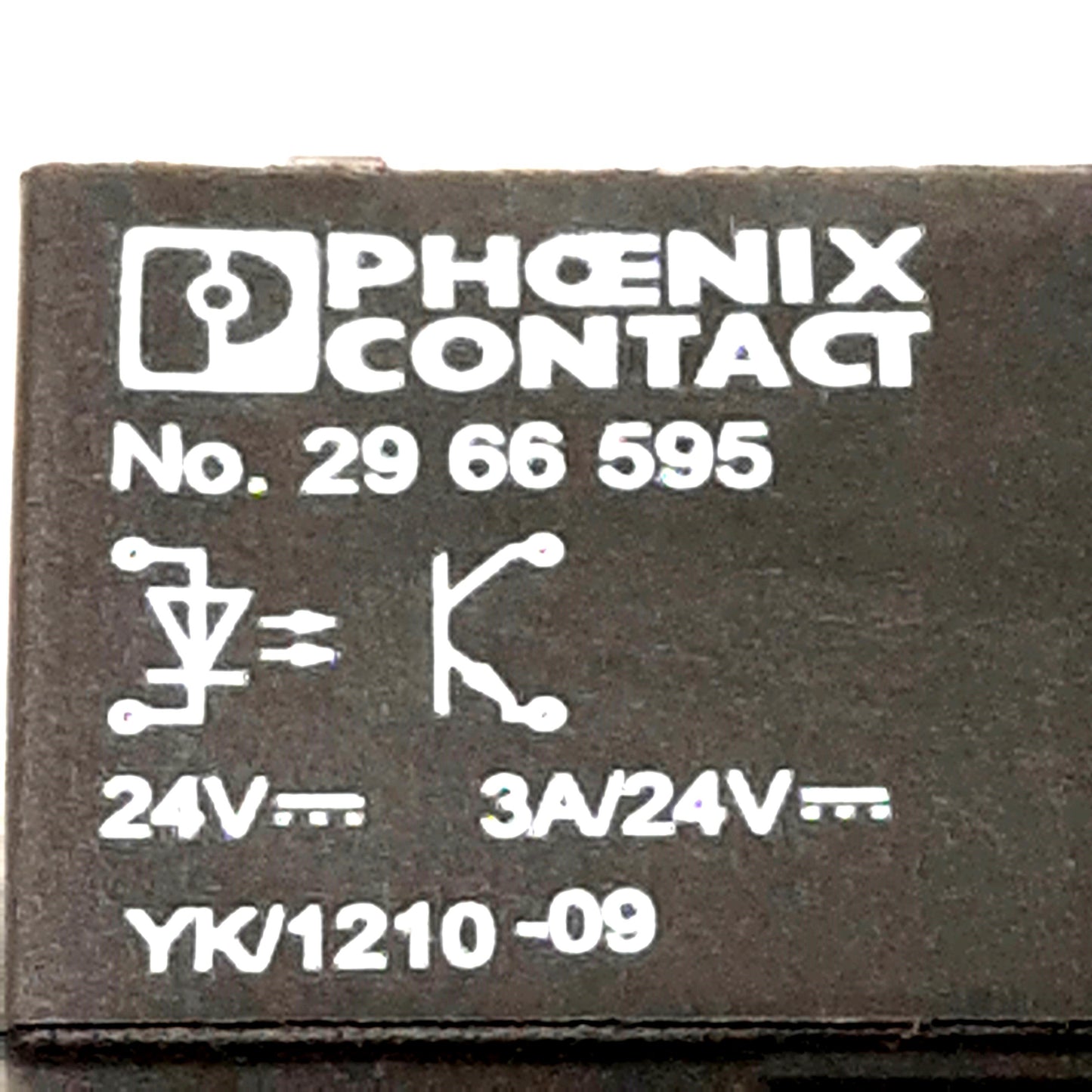 Used Phoenix Contact 29 66 595 29-66-595 Mini Solid State Relay 24v DC 3A, OPT-24DC