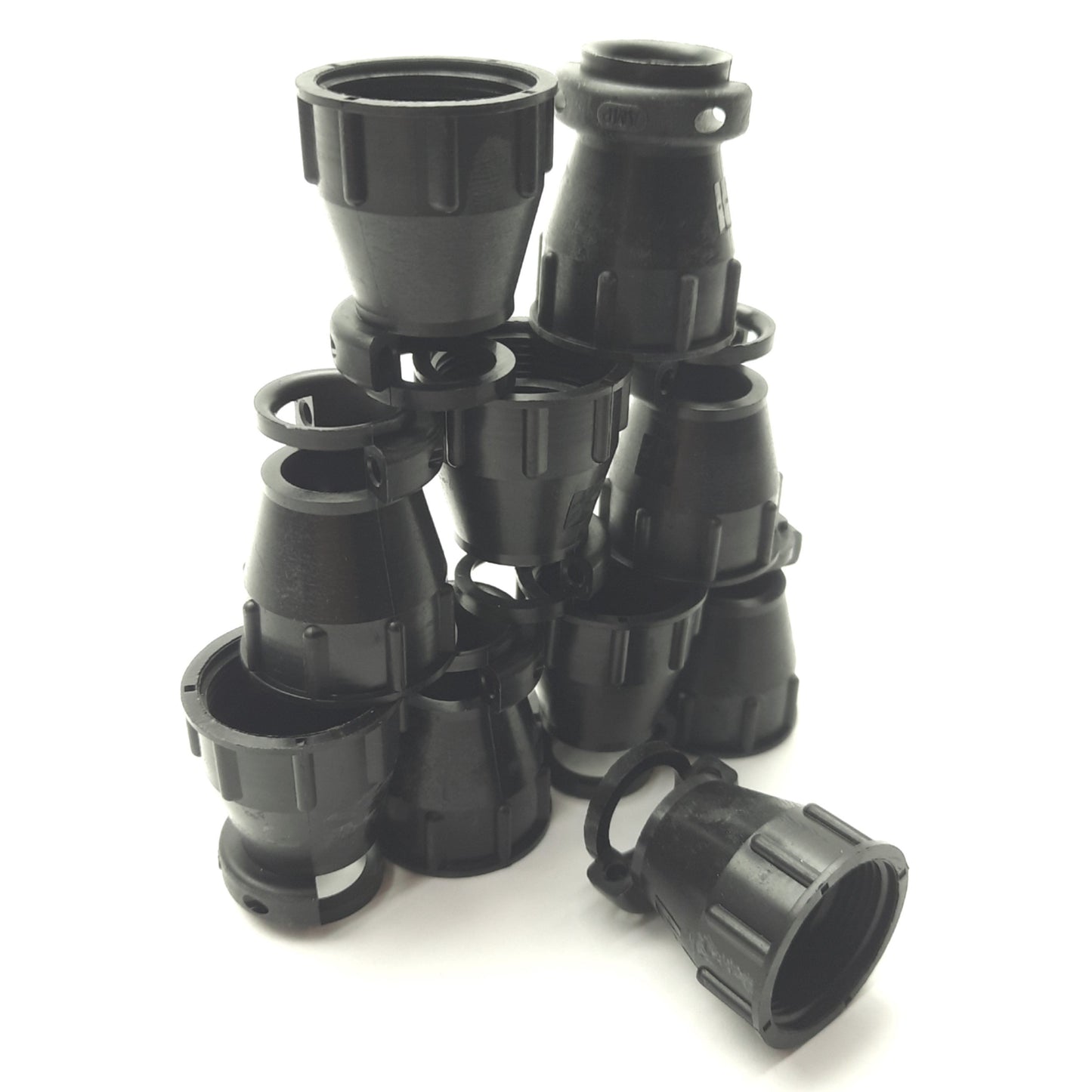 New Lot of 10 TE Connectivity CPC Circular Connector Backshell, Size 17, Plastic